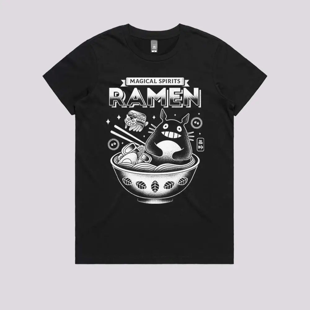 Magical Spirits Ramen T-Shirt | Anime T-Shirts