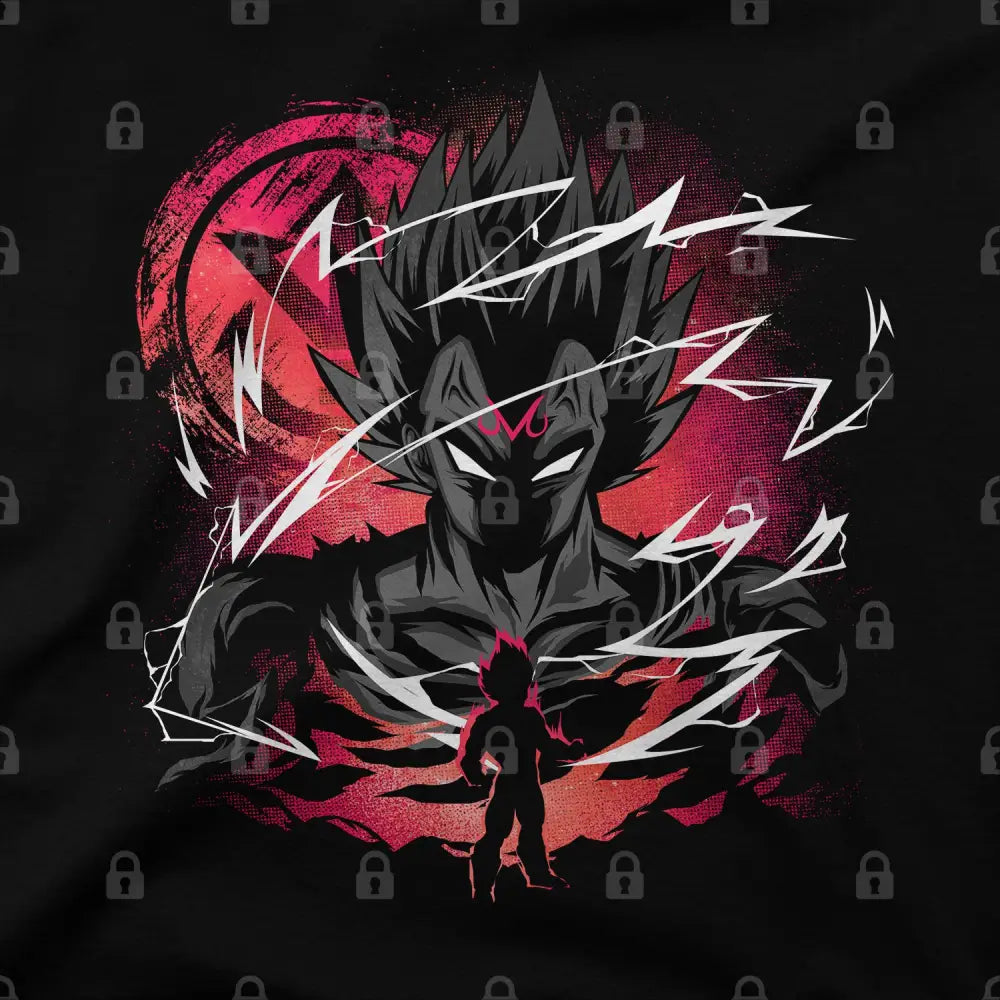 Majin Saiyan Prince T-Shirt | Anime T-Shirts