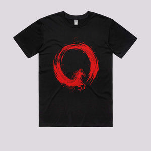 Enso Horse Fire Graphic Tee