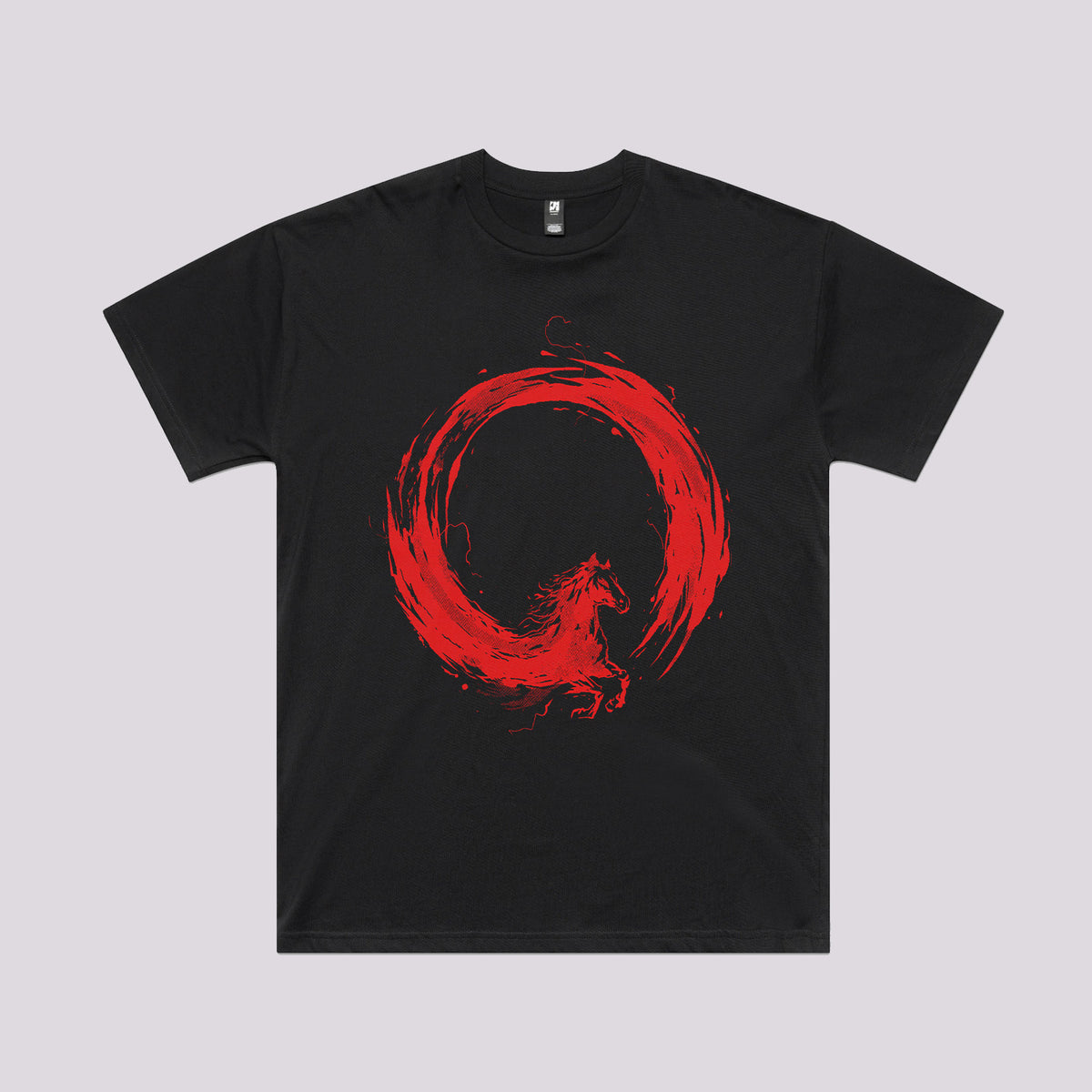 Enso Horse Fire Graphic Tee