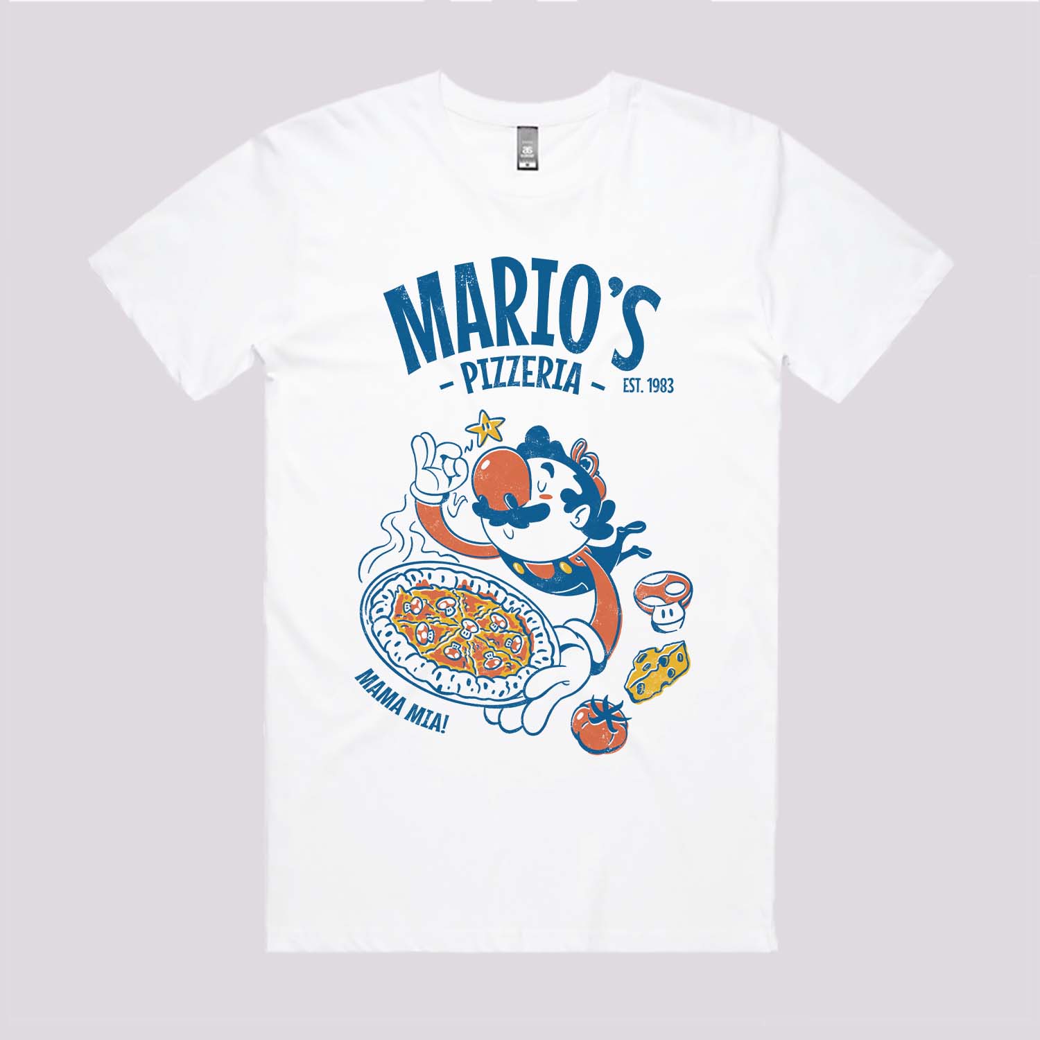 Mario's Pizzeria Graphic Tee