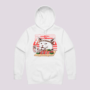 Master Sushi Chef Cat Hoodie | Japanese Art Hoodie Australia