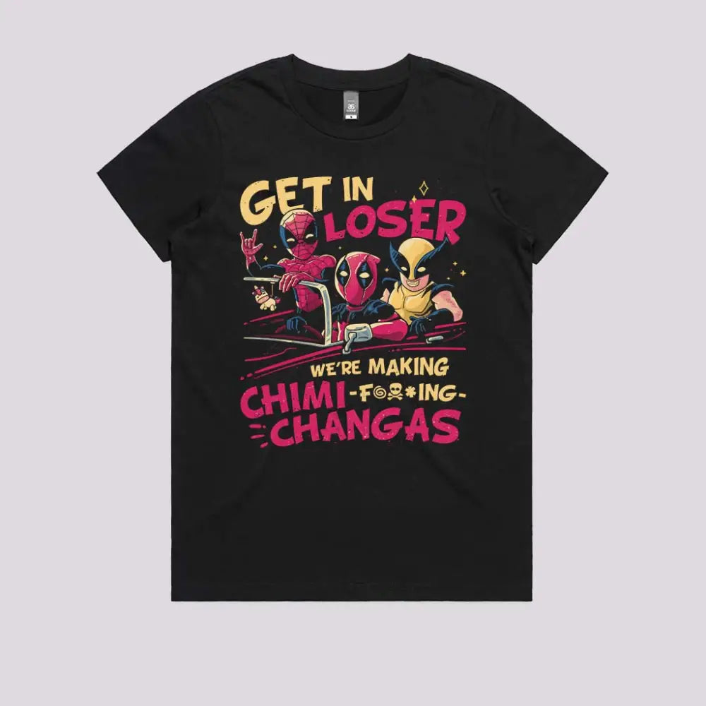 Mean Heroes T-Shirt Womens / Black Xs Adult Tee