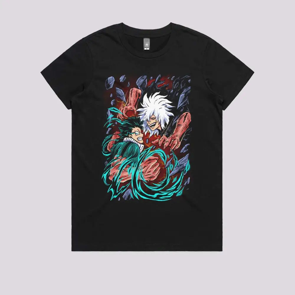 Midoriya vs Shigaraki T-Shirt | Anime T-Shirts
