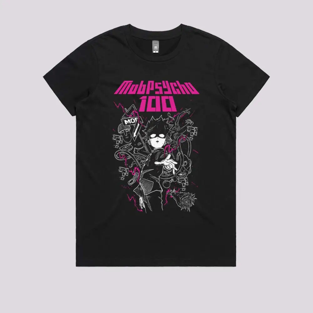 Mob 100% T-Shirt | Anime T-Shirts