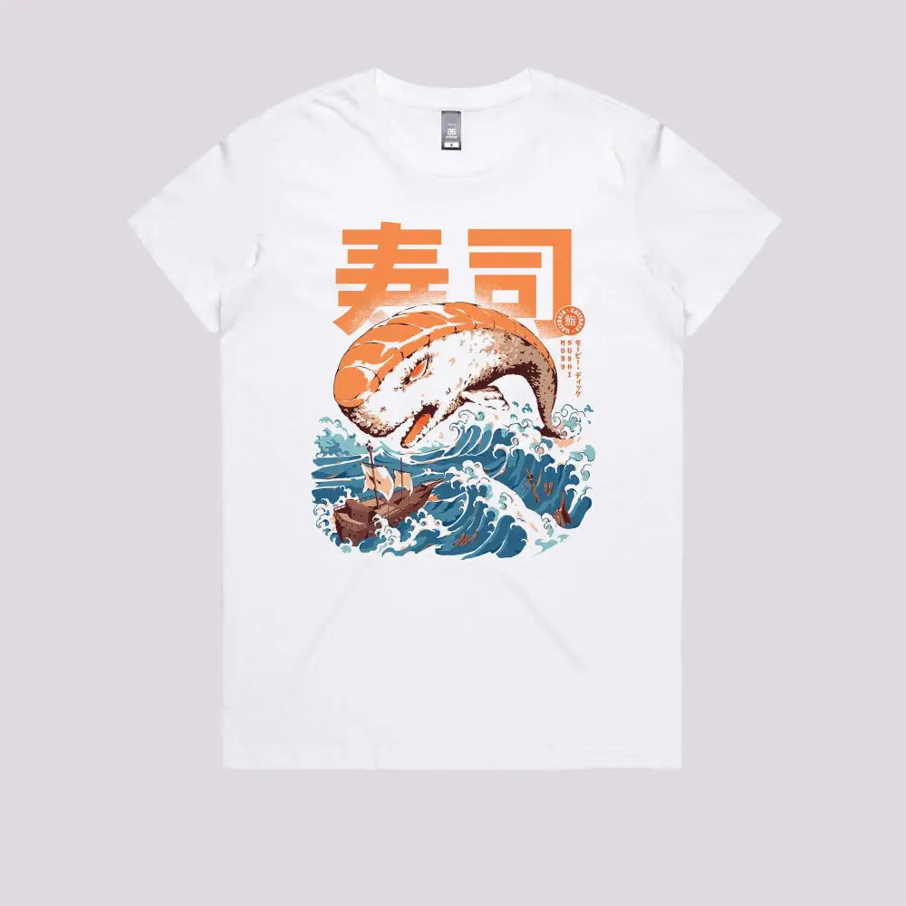 Moby Sushi T-Shirt - Limitee Apparel