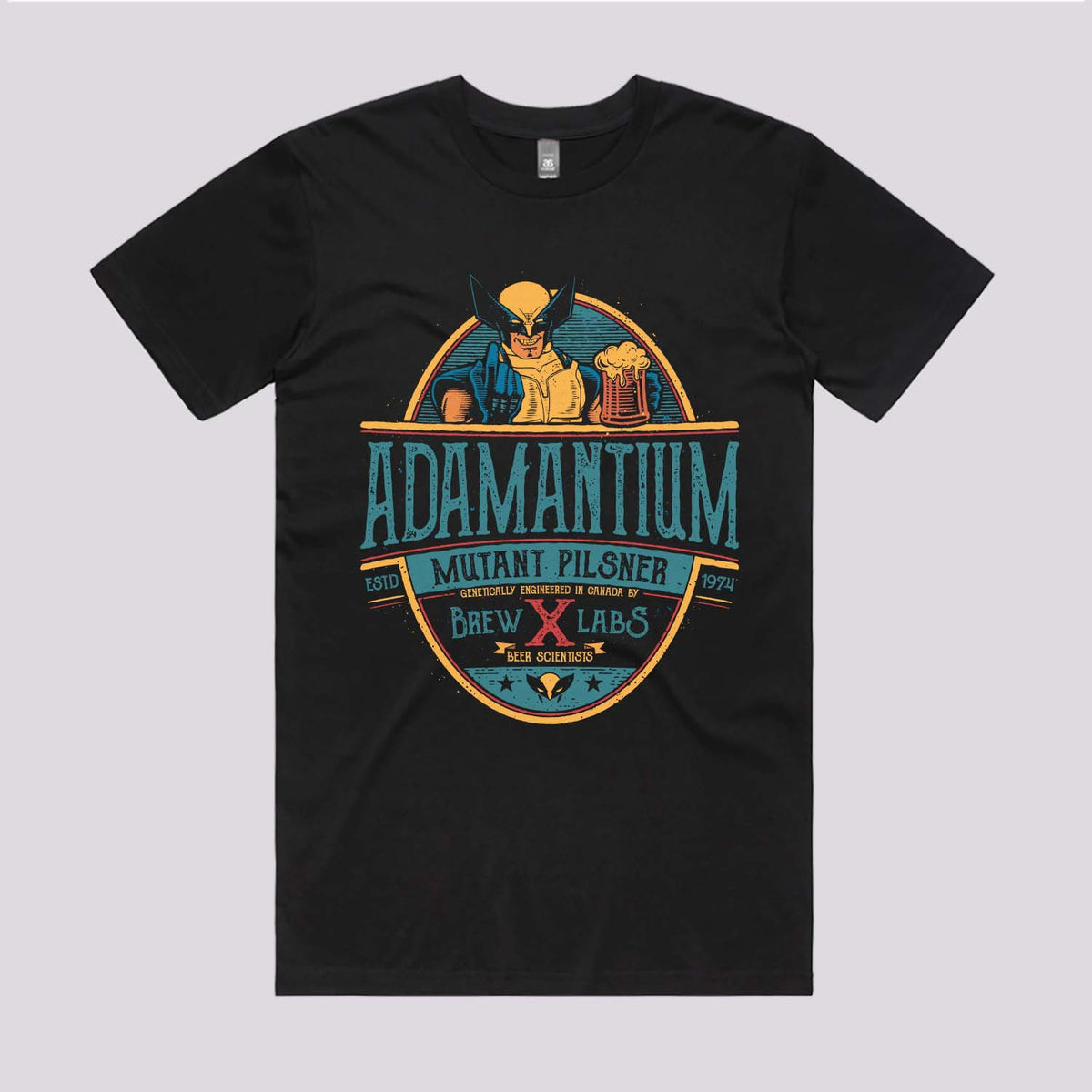 Brew X Labs Adamantium T-Shirt | Graphic Tees Online Australia