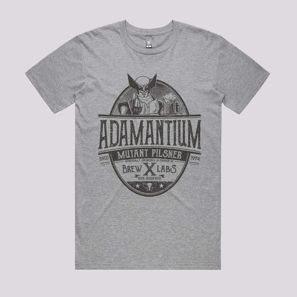 Brew X Labs Adamantium T-Shirt | Graphic Tees Online Australia