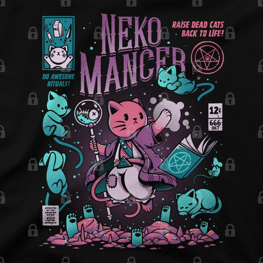 Nekomancer T-Shirt - Limitee Apparel