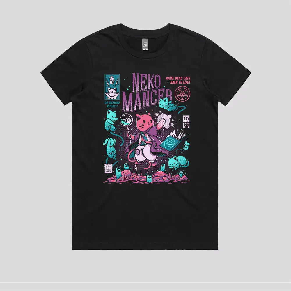 Nekomancer T-Shirt - Limitee Apparel