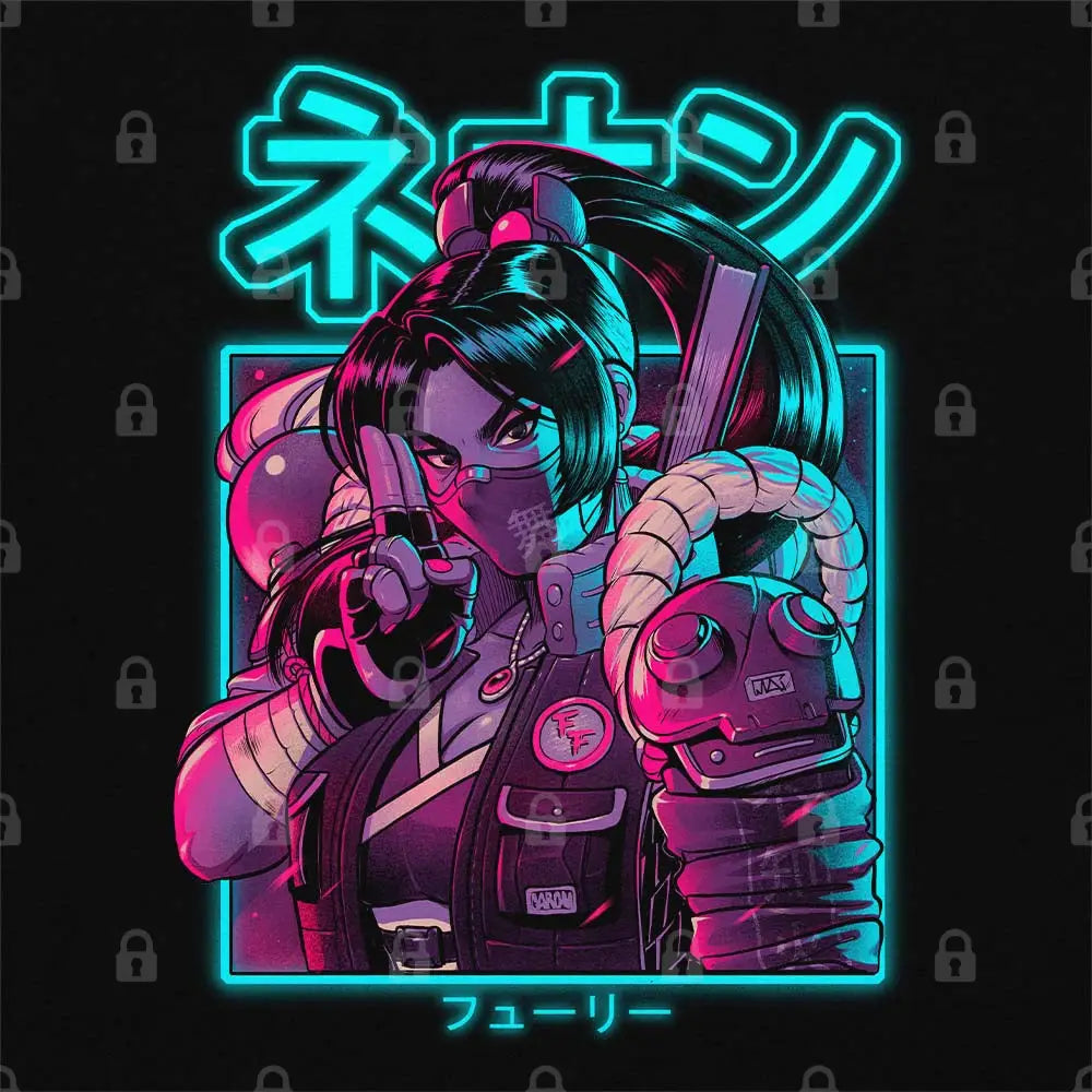 Neon Fury T-Shirt - Limitee Apparel