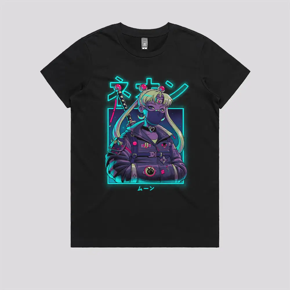 Neon Moon T-Shirt | Anime T-Shirts