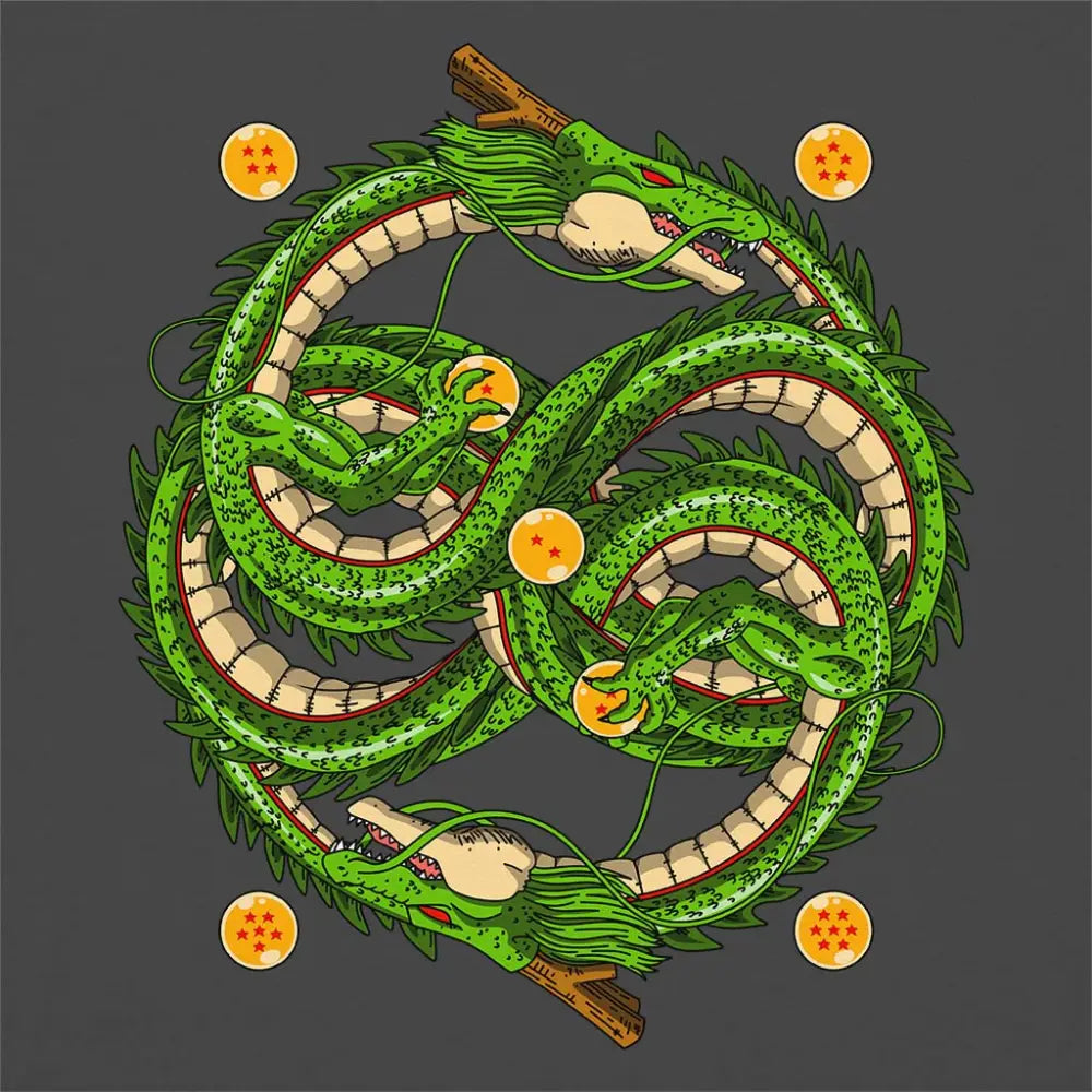 Neverending Dragon T-Shirt | Anime T-Shirts