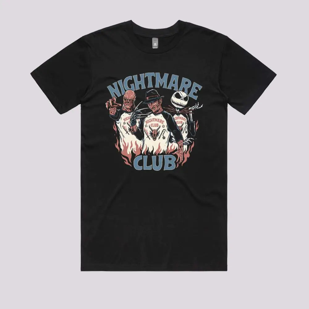 Nightmare Club Horror T-Shirt - Cool Graphic Tees Australia | Limitee Apparel