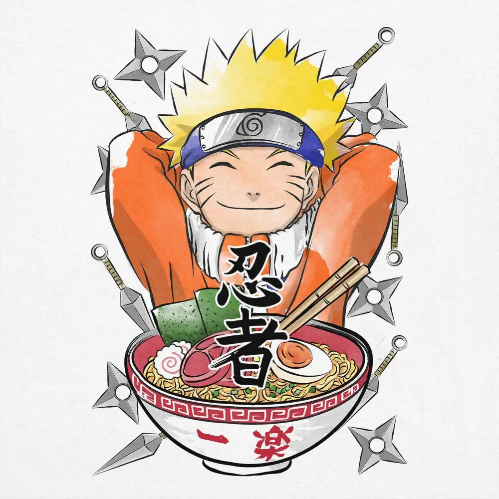 Ninja Ramen T-Shirt | Anime T-Shirts