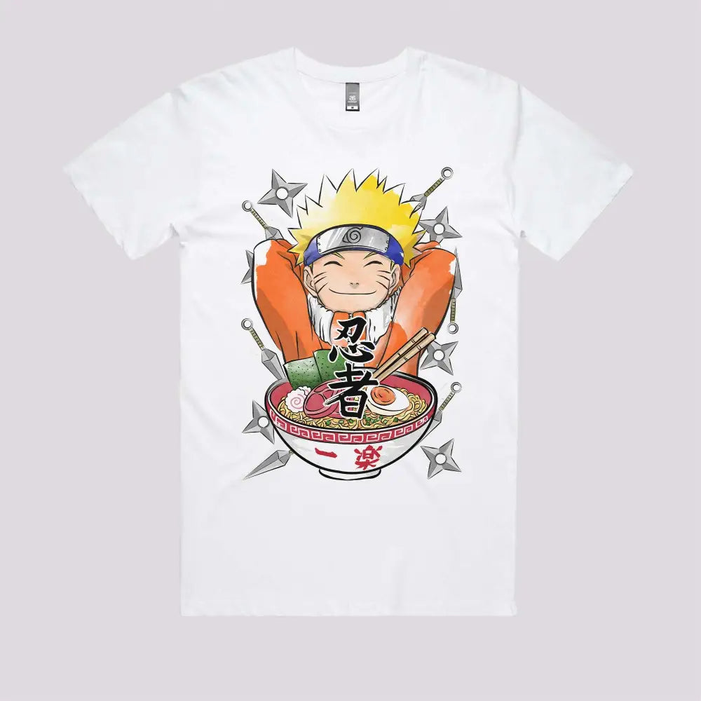 Ninja Ramen T-Shirt | Anime T-Shirts
