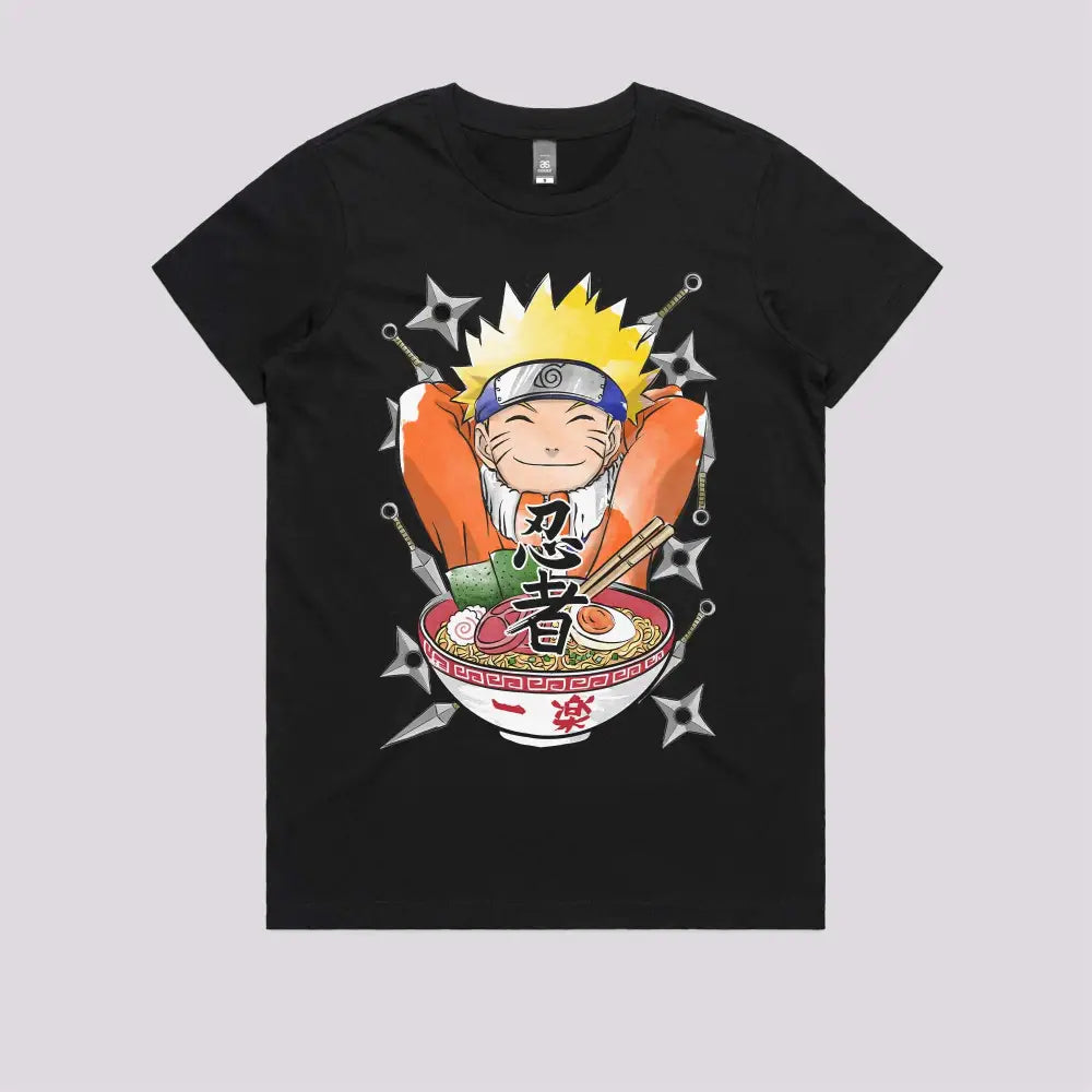 Ninja Ramen T-Shirt | Anime T-Shirts