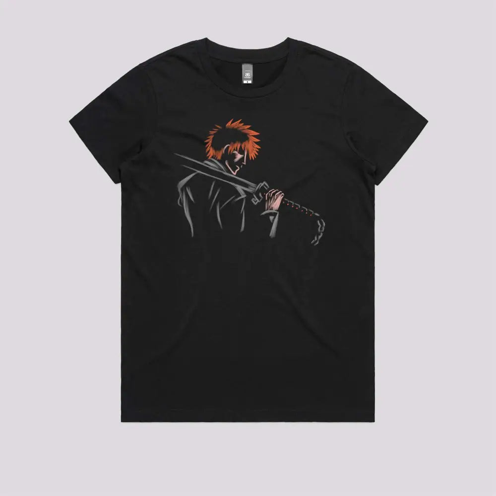 Orange Hair Shinigami T-Shirt | Anime T-Shirts