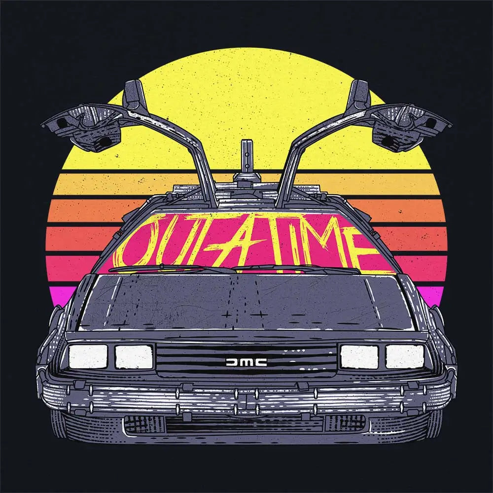 Outatime Retro T-Shirt | Pop Culture T-Shirts