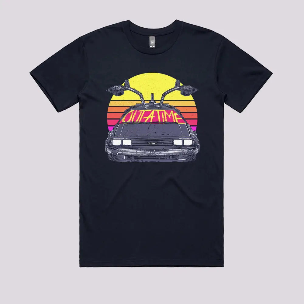Outatime Retro T-Shirt | Pop Culture T-Shirts