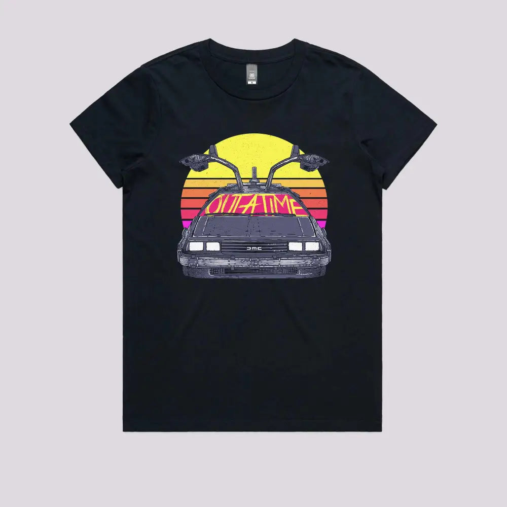 Outatime Retro T-Shirt | Pop Culture T-Shirts