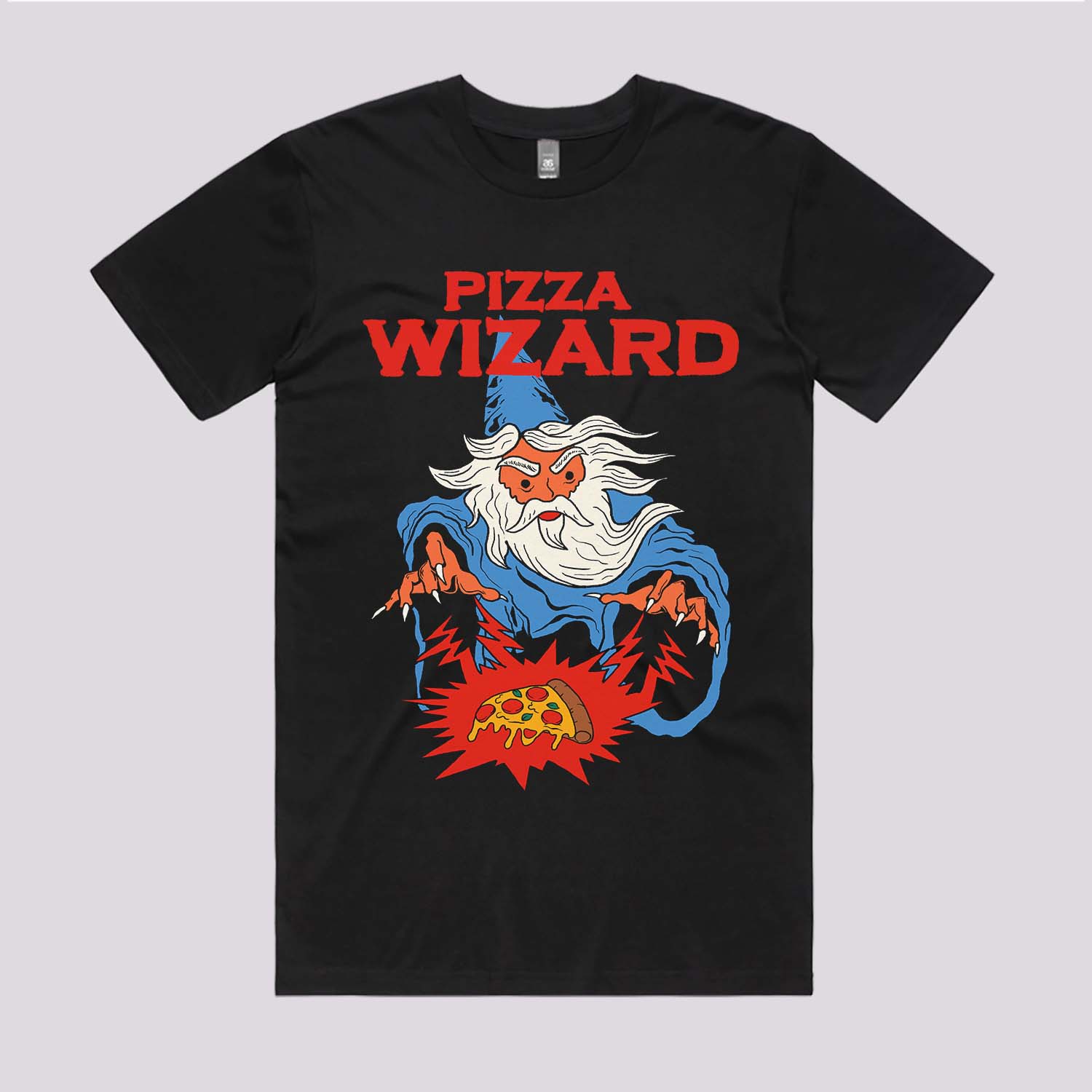Pizza Wizard Graphic Tee