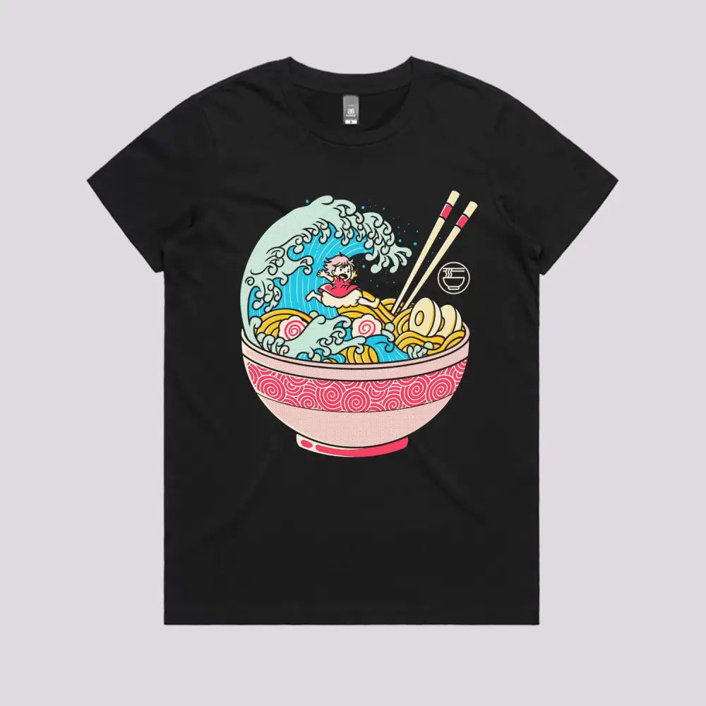 Ponyo Ramen T-Shirt | Anime T-Shirt