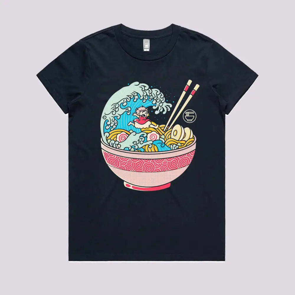 Ponyo Ramen T-Shirt | Anime T-Shirt