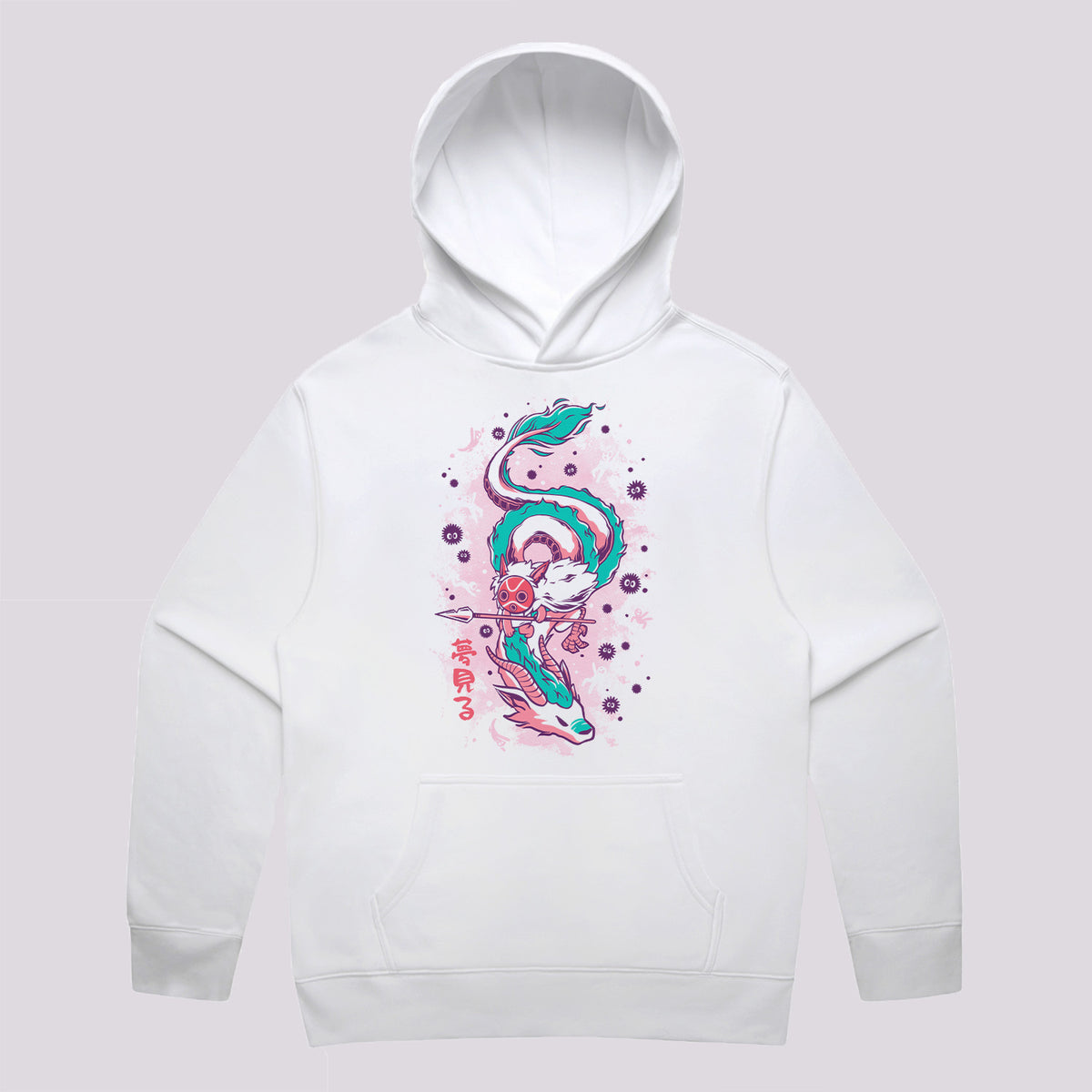 Princess and Dragon Hoodie | Cool Anime Hoodies Australia