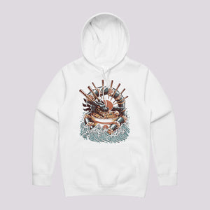 Ramen Sushi Dragon Hoodie | Japanese Art Hoodie Australia