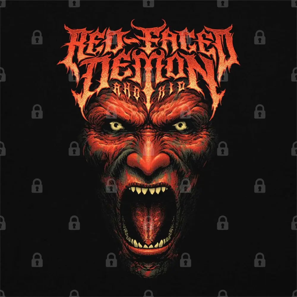 Red-Faced Demon T-Shirt Adult Tee