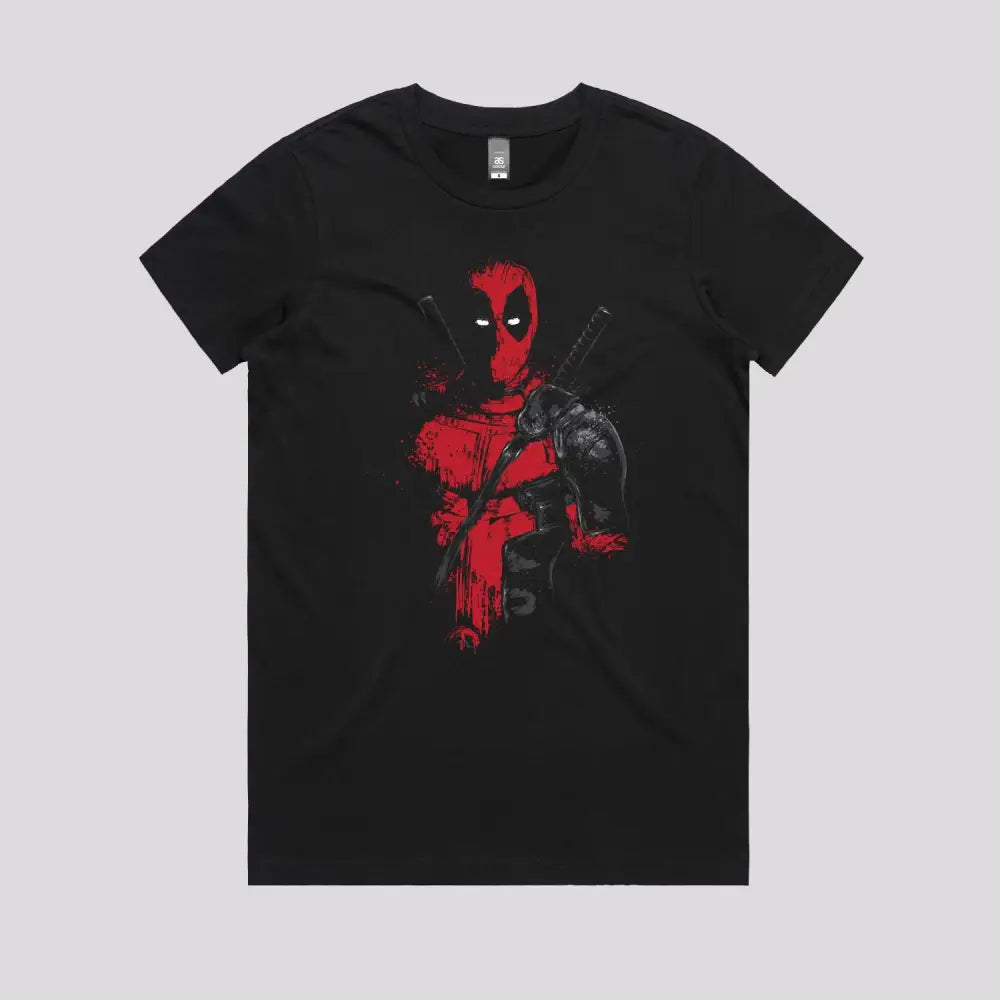 Red Mercenary T-Shirt | Pop Culture T-Shirts