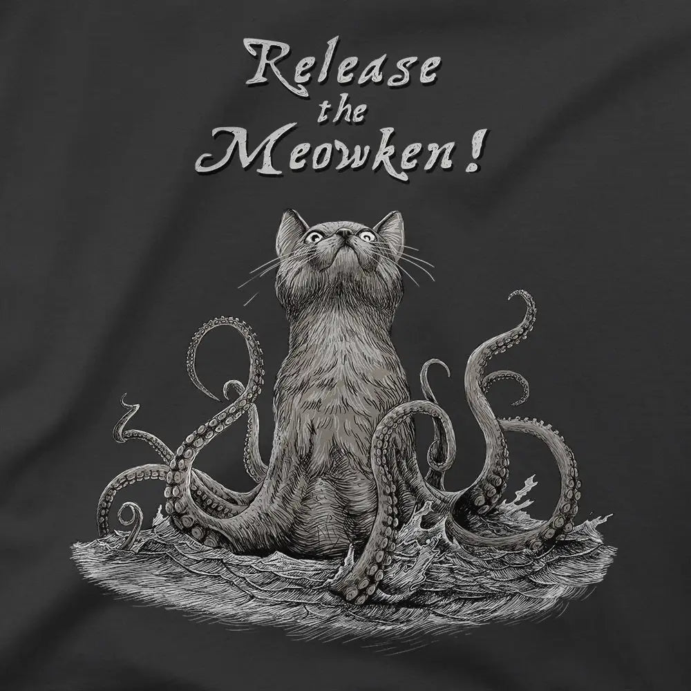 Release The Meowken T-Shirt - Limitee Apparel