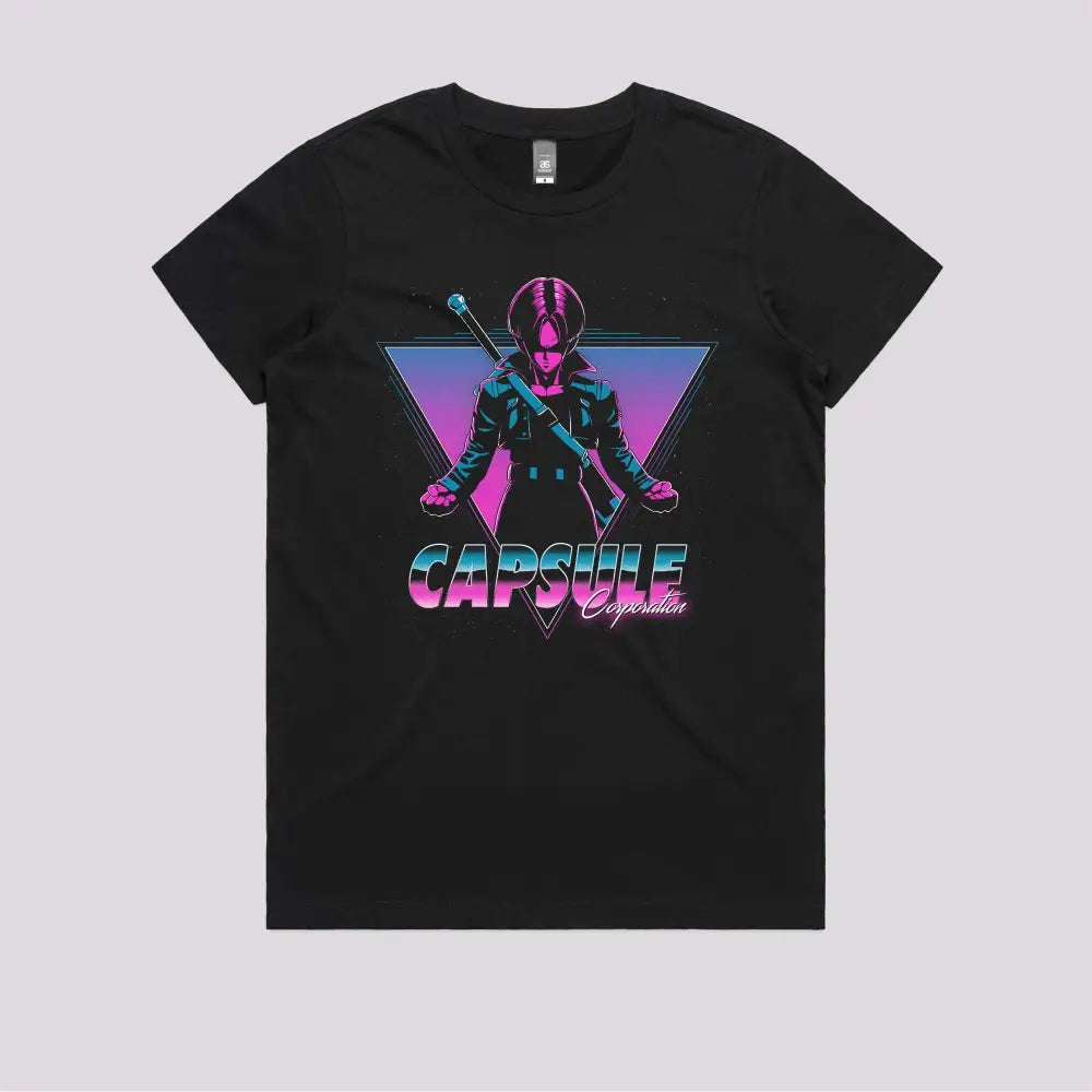 Retro Capsule Corp T-Shirt | Anime T-Shirts