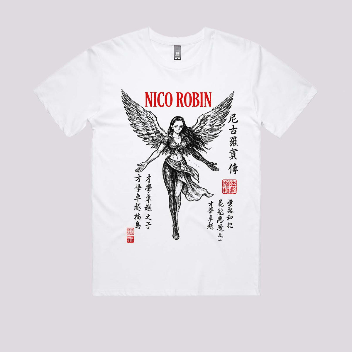 Robin Wings Sumi-e T-Shirt