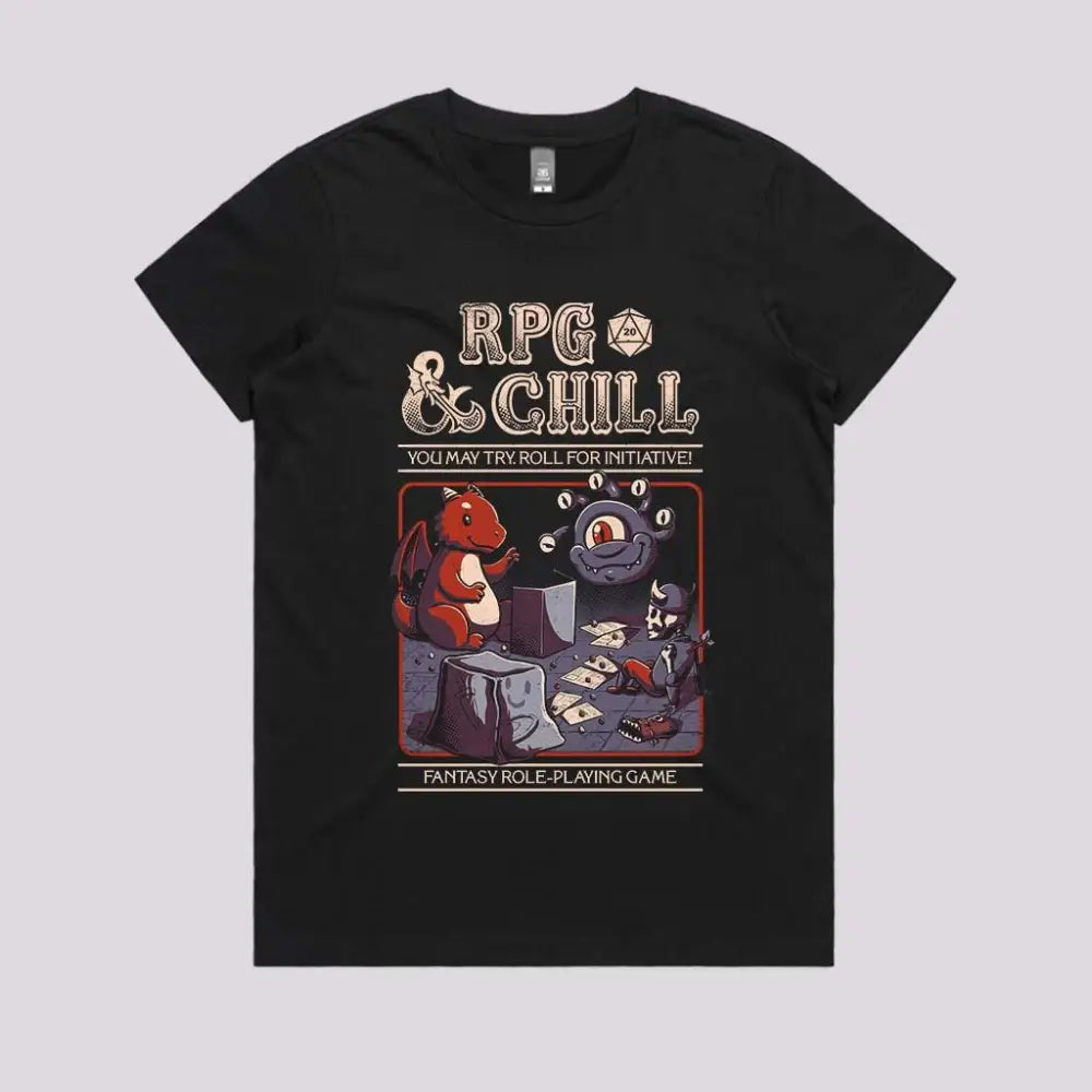 Rpg And Chill T-Shirt Adult Tee