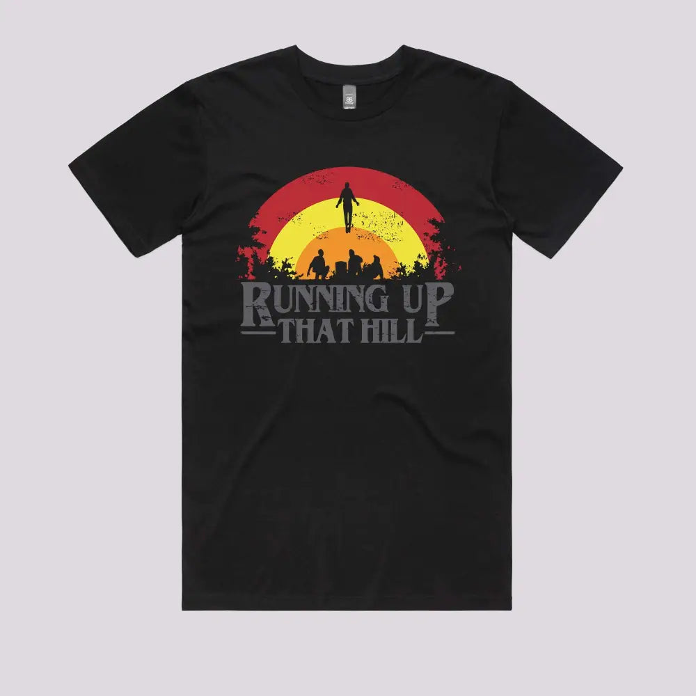 "Running Up That Hill" Graphic T-Shirts Australia | Limitee Apparel