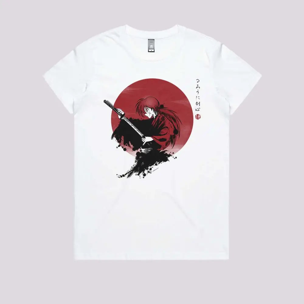 Rurouni Kenshin Sumi-e T-Shirt | Anime T-Shirts