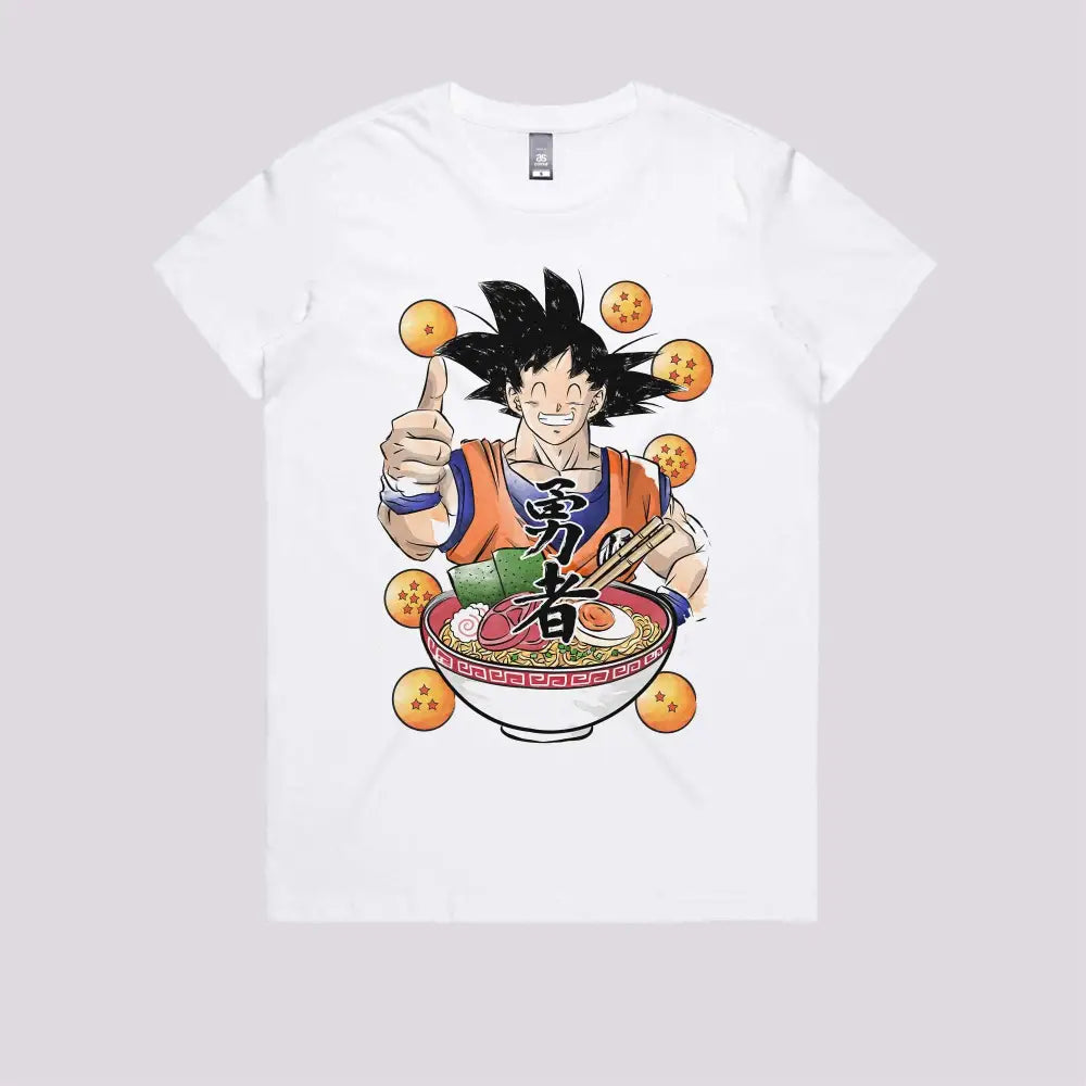 Saiyan Ramen T-Shirt | Anime T-Shirts