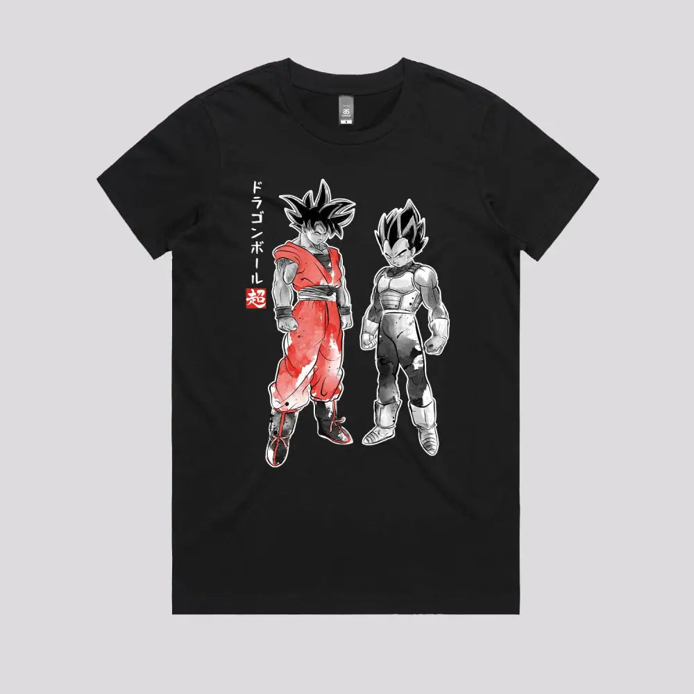 Saiyan Warriors T-Shirt | Anime T-Shirts