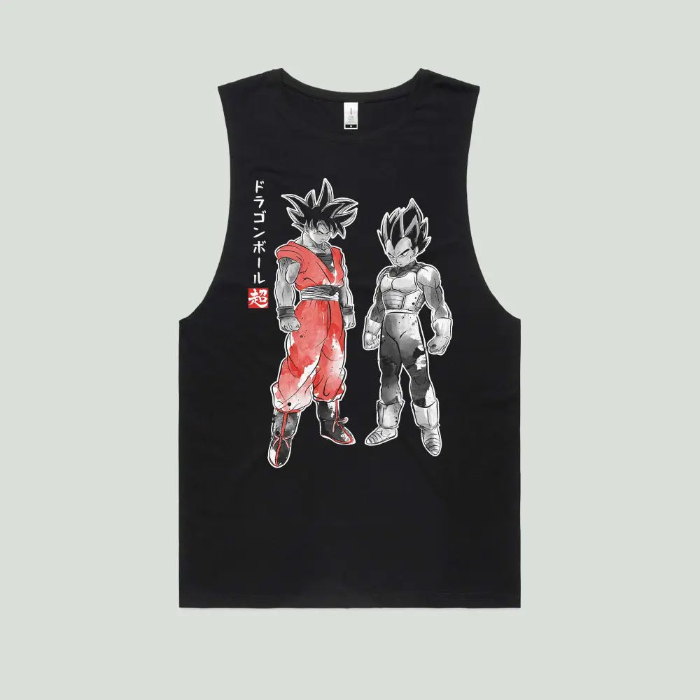 Saiyan Warriors Tank Top | Anime T-Shirts
