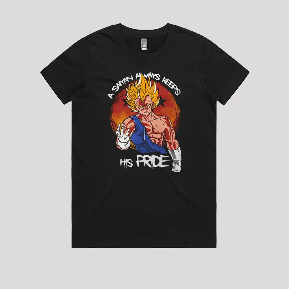 Saiyan's Pride T-Shirt | Anime T-Shirts