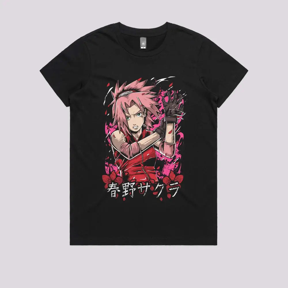 Sakura's Power T-Shirt | Anime T-Shirts