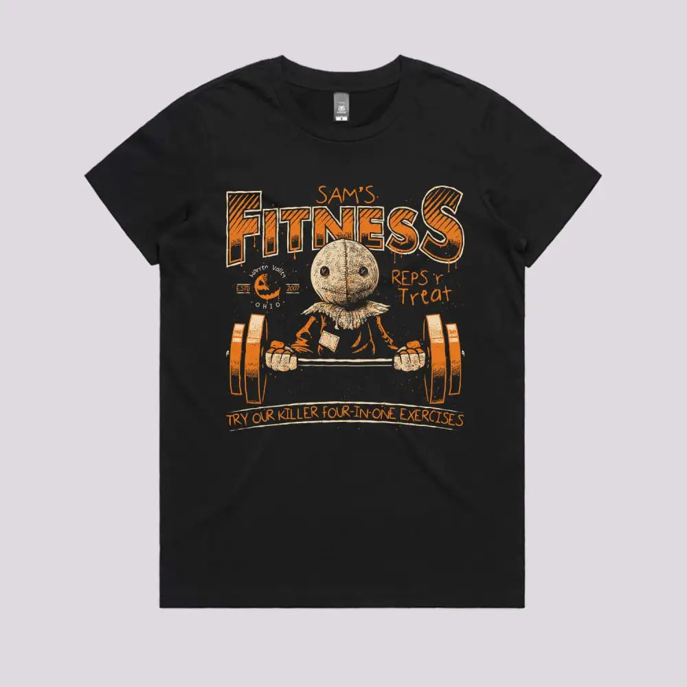 Sam's Fitness Horror T-Shirt | Horror Clothing