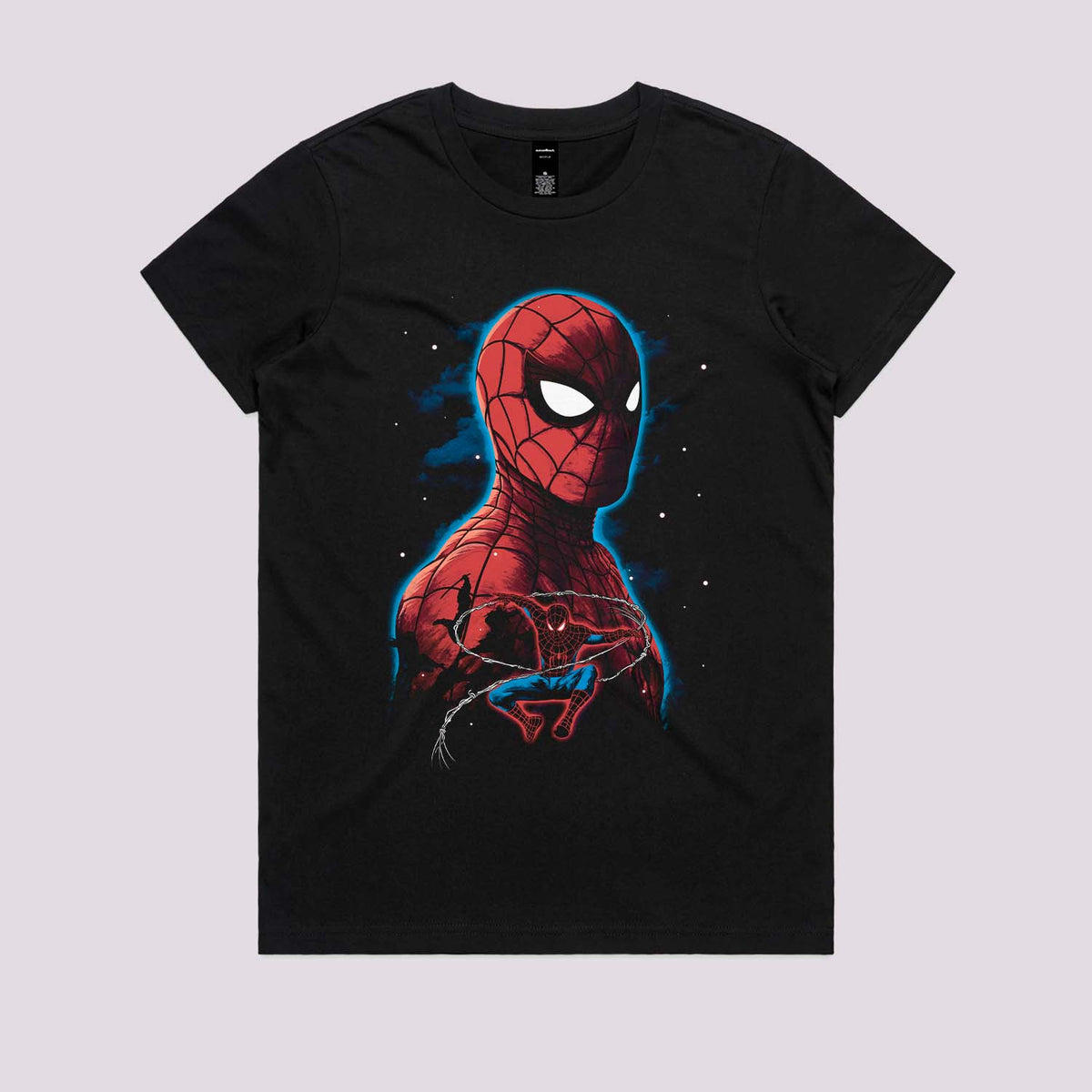 Spider vs Ninja Graphic Tee
