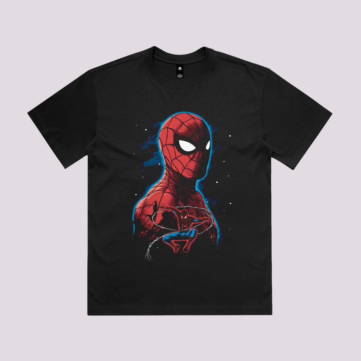 Spider vs Ninja Graphic Tee