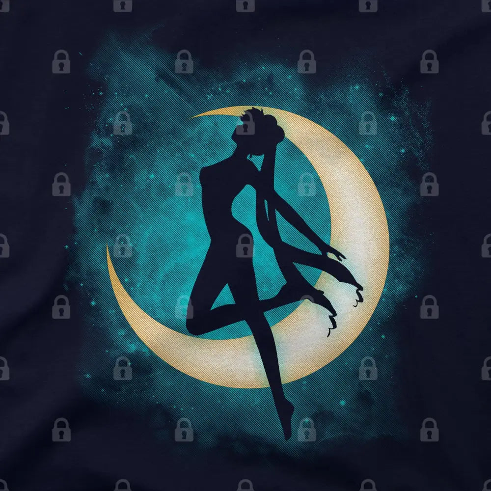 Silhouette Under The Moon T-Shirt | Anime T-Shirts