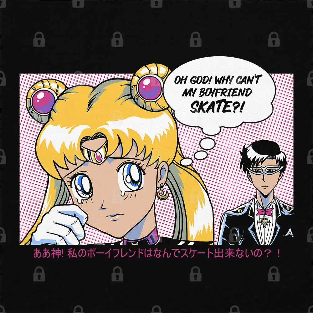 Skate Boyfriend T-Shirt | Anime T-Shirts