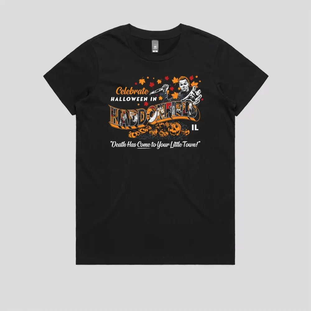 Slasher Postcards T-Shirt - Limitee Apparel