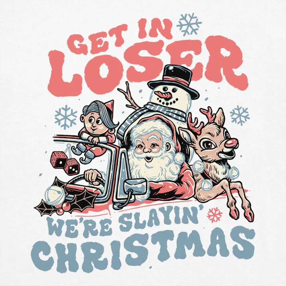 Slayin Christmas T-Shirt Adult Tee